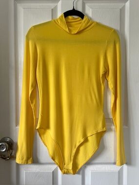 mockneck long-sleeve body suit